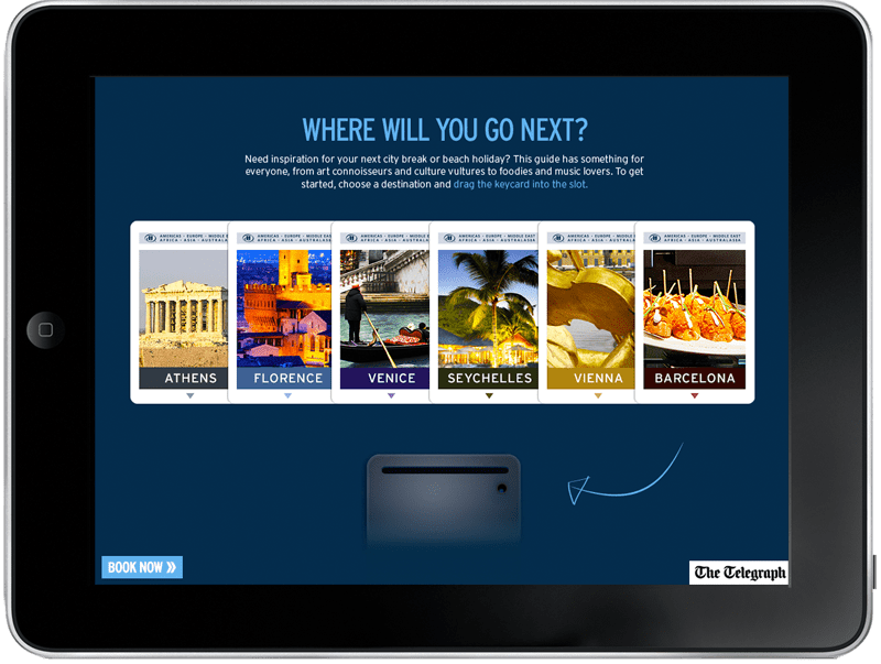 Hilton iPad - final digital piece