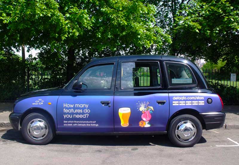 Defaqto - Star Ratings (black taxi side)