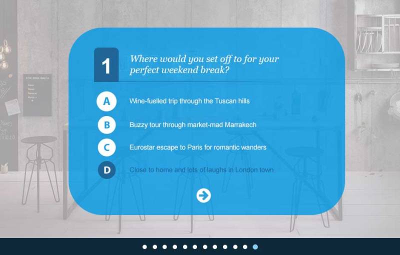 Not on the High Street - final design (quiz page)