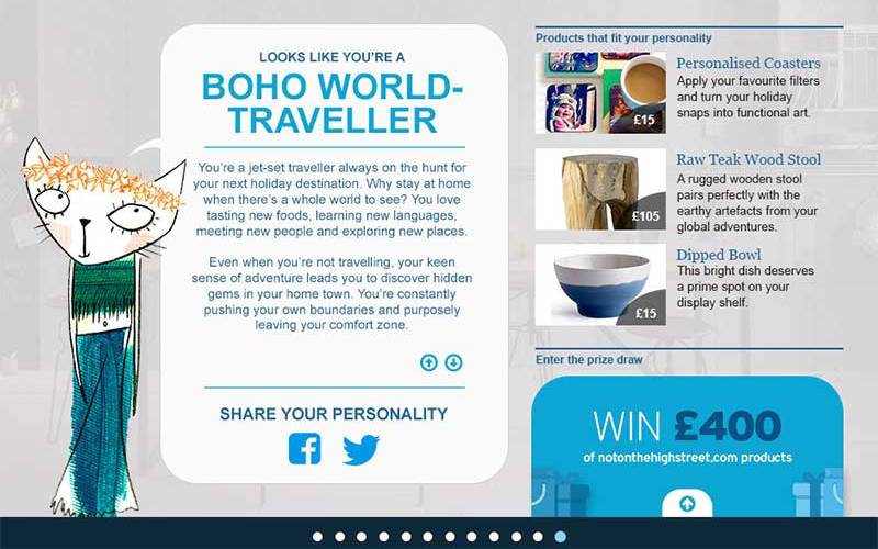 Not on the High Street - final design (final page)