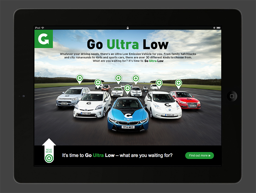 Go Ultra Low - iPad ad