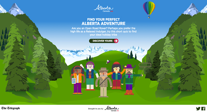 Alberta Canada - Quiz (Start)