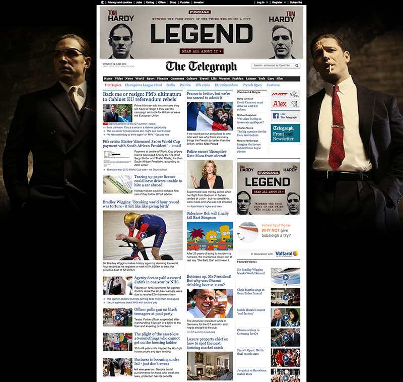 Legend - Takeover (initial load)